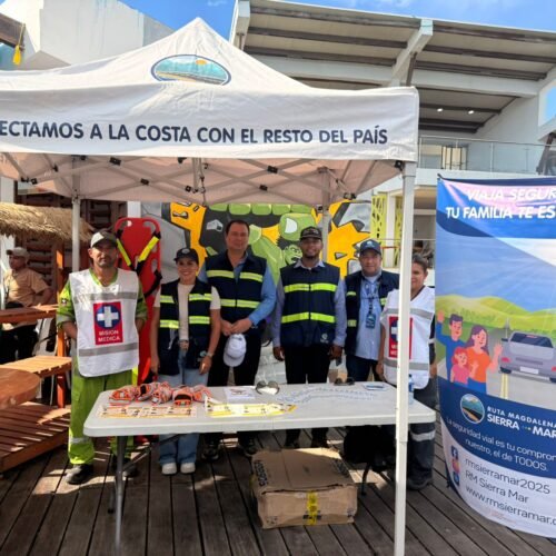 Ruta Magdalena Sierra Mar participó en la Feria de la Movilidad en Pueblo Viejo Magdalena 🚦🏍️
